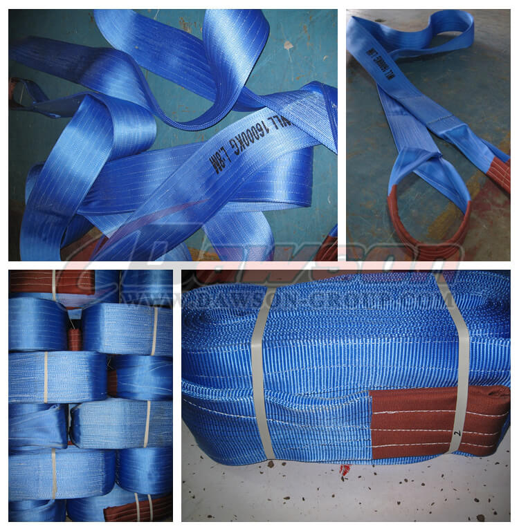 China Dawson WLL 16 Ton Polyester Webbing Slings - Lifting Slings - Dawson Group Ltd. - China Manufacturer, Supplier, Factory