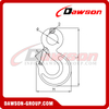 DS504 Forged Alloy Steel or Carboon Steel Eye Sling Hook