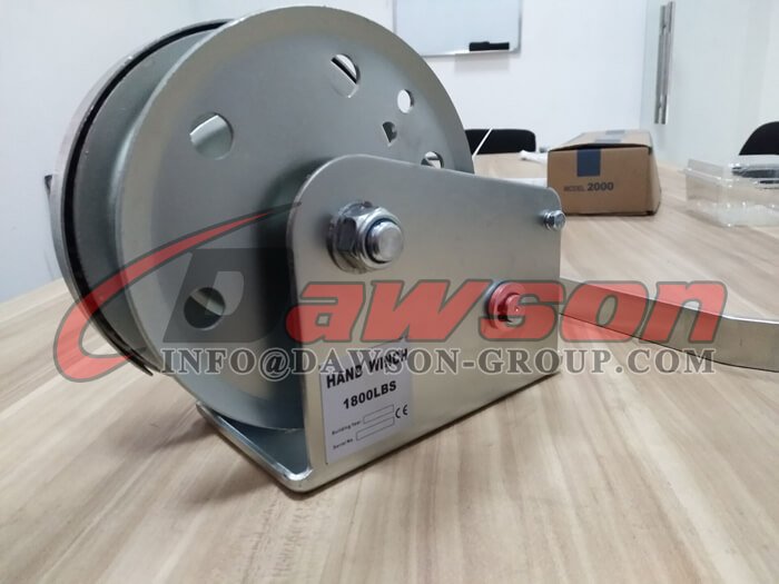 1800LBS Portable Hand Winch, Electric GalvanizedTruck Hand Winch - Dawson Group Ltd. - China Supplier, Factory