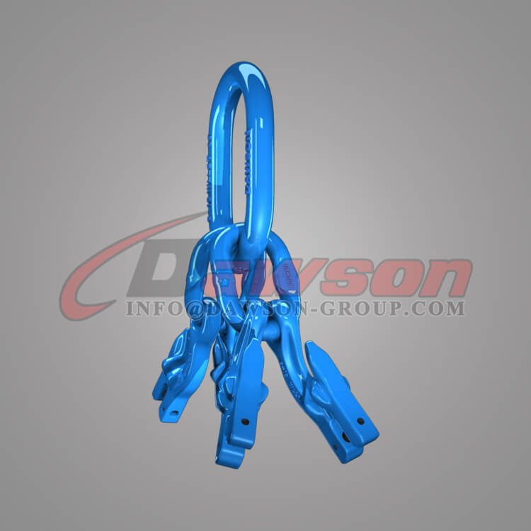 Grade 100 Master Link Assembly for Chain Slings + Grade 100 Eye Grab Hook with Clevis Attachment&times;4 Dawson Group Ltd. - China Manufacturer, Supplier