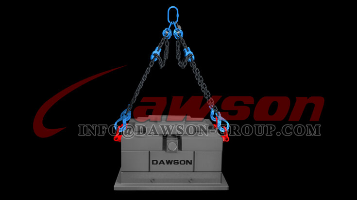 Application of G100 Forged Alloy Steel Clevis Chain Clutch with Safety Pin for Adjust Chain Length - Dawson Group Ltd. - China Supplier