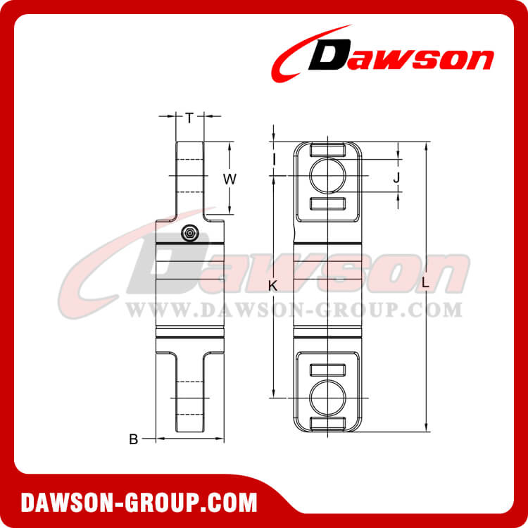  DS088Y Grade 80 WLL 0.75-60T OO Type Angular Contact Bearing Swivels with Eye and Eye