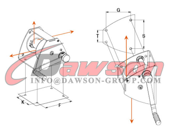 Hand Spur gear Winch - Dawson Group Ltd. - China Supplier, Factory