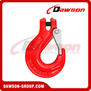DS333 G80 6-16MM Clevis Sling Hook with Cast Latch for Lifting Chain Slings