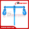 DS1030 G100 8-13MM Ratchet Load Binder With Eye Grab Hook and Safety Pin for Ratchet Lashing