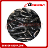 Grade 80 7-28MM Fishing Long Link Chain / Painted Steel Welded G80 Fishing Chain