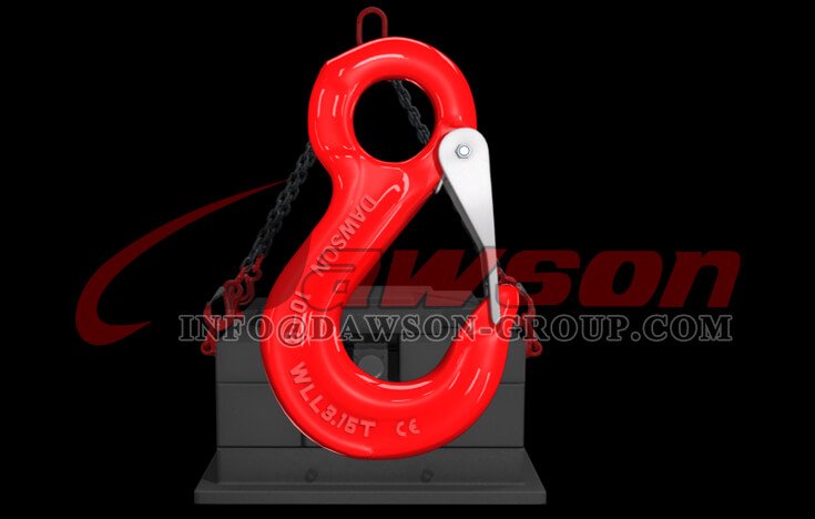 Application of G80 Eye Sling Hook with Cast Latch for Lifting Chain Slings - Dawson Group Ltd. - China Manufacturer
