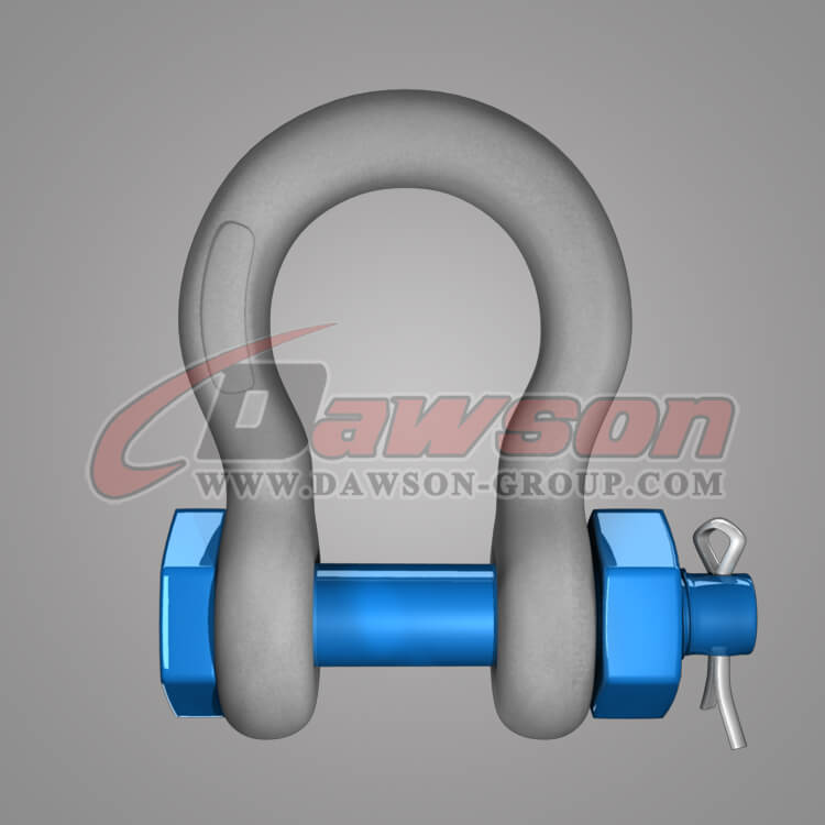 Dawson Brand Hot Dip Galvanized US Type Bow Shackle with Safety Pin - Dawson Group Ltd. - China Manufacturer, Supplier, Factory