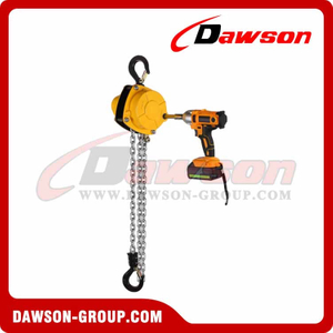 0.125T - 2T Portable Electric Hoist with Electric Wrench for Outdoor Use Without Power