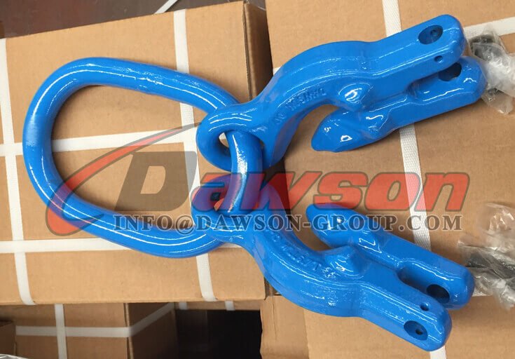 Grade 100 Alloy Steel Master Link with 2 Grab Hook - Dawson Group Ltd. - China Supplier