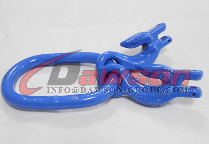 G100 Forged Master Link with 2 Eye Grab Hook with Clevis Attachment for Adjust Chain Length - Dawson Group - China