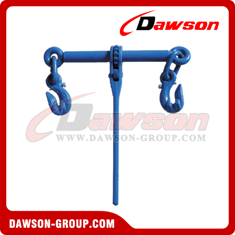 DS1030 G100 Ratchet Binder With Safety Hooks, Grade 100 Load Binder for Lashing