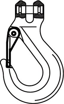 DS1019 Clevis Sling Hook with Latch - Dawson Group Ltd. - China Manufacturer, Supplier, Factory