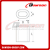 Wire Rope Aluminum Ferrules Specification EN13411-3(DIN3093)