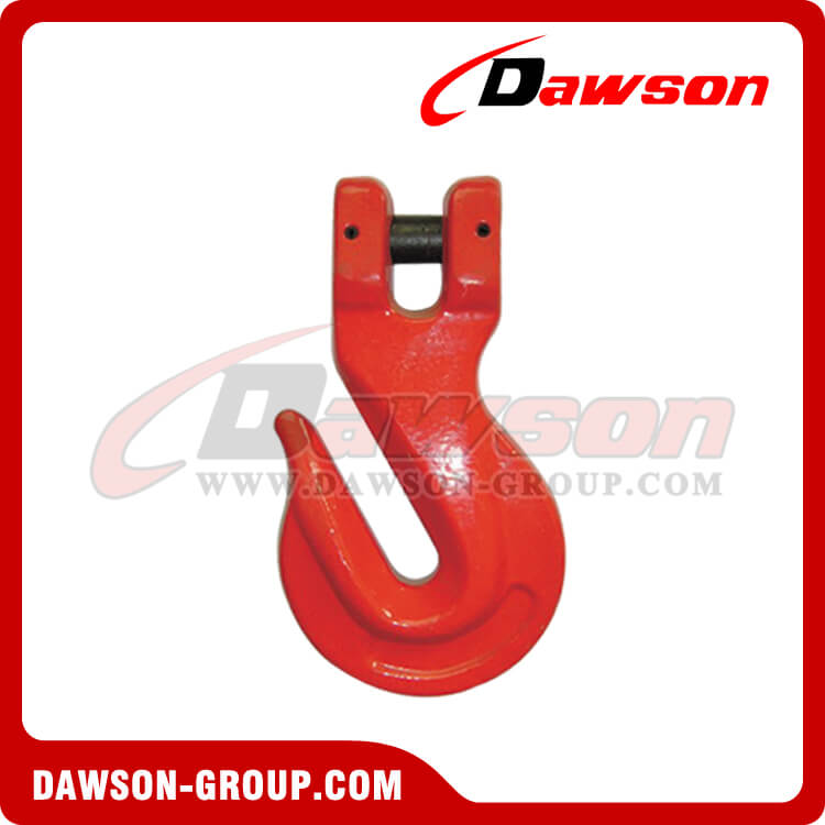  DS028 G80 1/4''-7/8'' U.S. Clevis Grab Hook for Chain Slings
