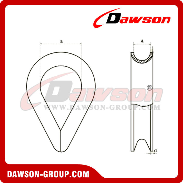 U.S Thimble G-414 - Stainless Steel AISI316 AISI304 - Dawson Group Ltd. - China Manufacturer, Supplier, Factory, Exporter 
