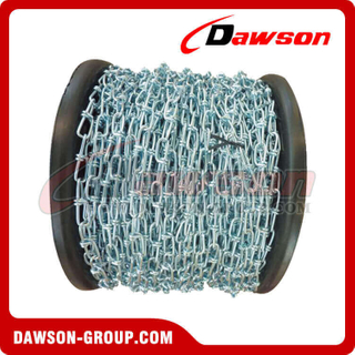 DIN5686 1-5.5MM Knotted Chain, Double Loop Link Chain, Tenso Lion Chain
