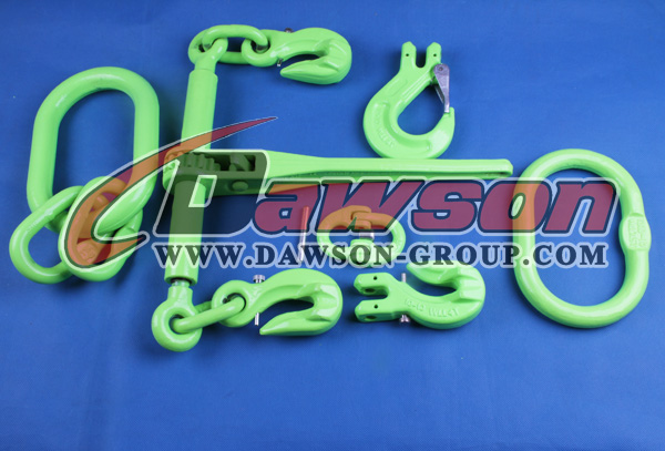 G100 Rachet load binder with eye grab hooks with Safety Pin - China Manufacturer Dawson Group