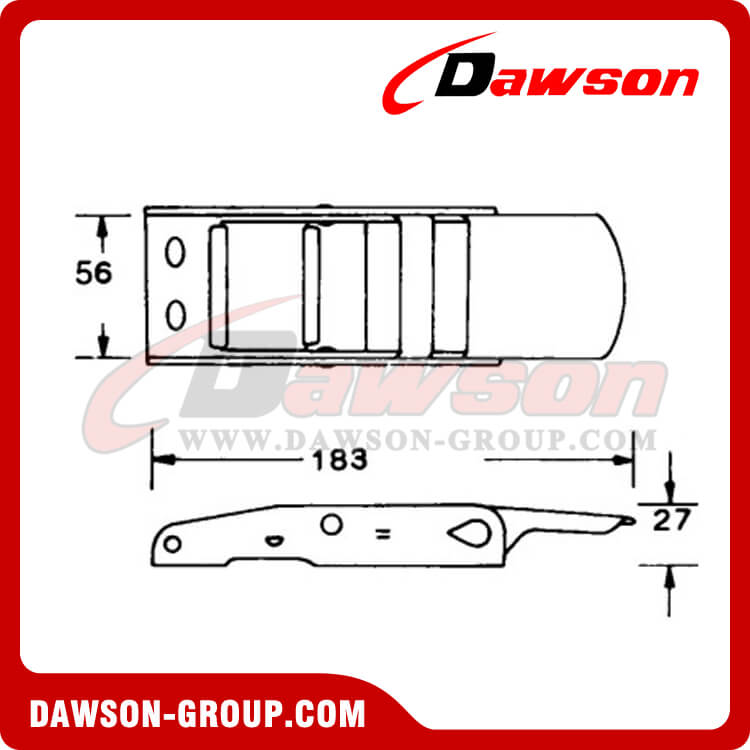 DSOCB11 Over Center Buckle - China Manufacturer Supplier