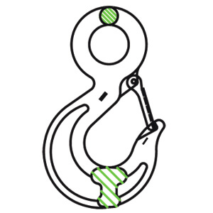 DS097 Eye Sling Hook with Latch - Dawson Group LTD. - China Manufacturer, Supplier, Factory