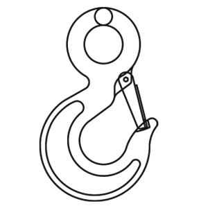 DS504 Eye Sling Hook with Latch - Dawson Group LTD. - China Manufacturer, Supplier, Factory