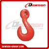 DS232 G80 WLL 8T Forged Alloy Steel Eye Twist Hook for Lashing and Pulling