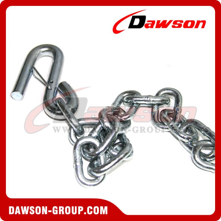 5000lbs 60' 72' Long Safety Chain with 1/4' S-Hook - China Chain