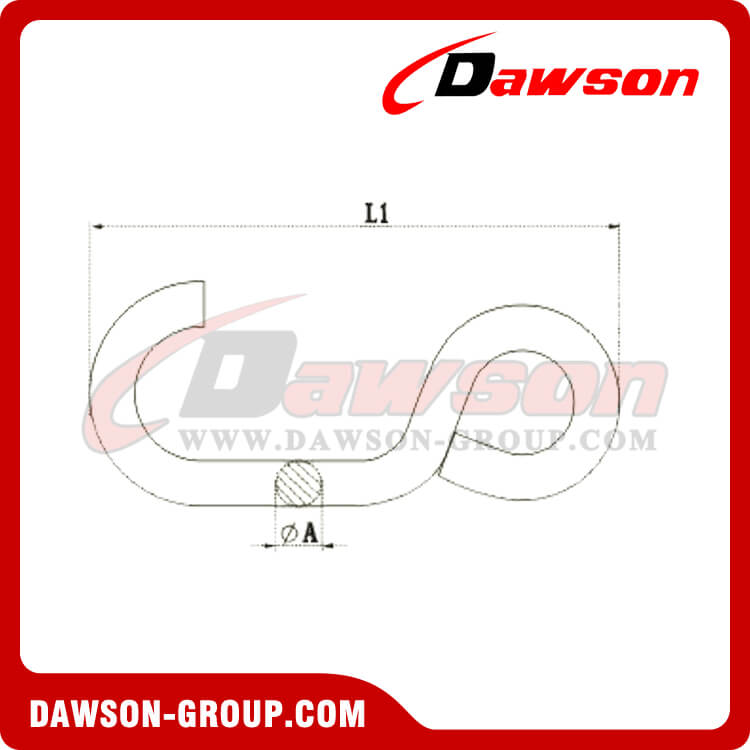 Stainless Steel Simple S Hook - Dawson Group Ltd. - China Manufacturer,  Supplier, Factory