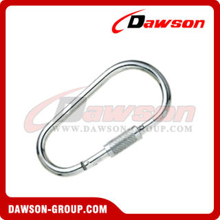 Stainless Steel Egg Type Snap Hook with Screw