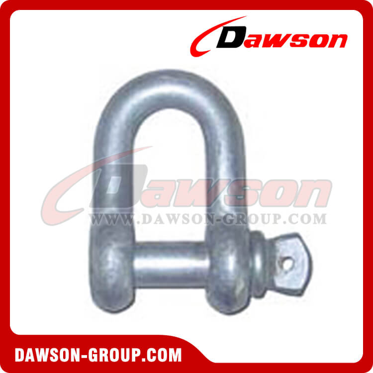 US TYPE COMMERCIAL SCREW PIN CHAIN SHACKLE - DAWSON GROUP LTD. - CHINA MANUFACTURER, SUPPLIER, FACTORY