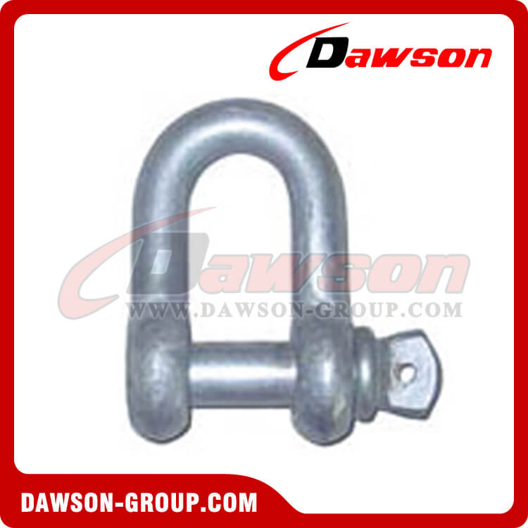 US Type Commercial Chain Shackle with Screw Pin