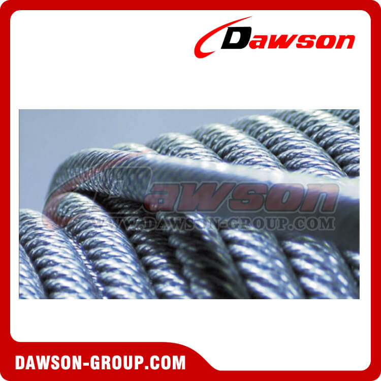 No-Roating Steel Wire Rope With Many Layers Construction (35W×7)