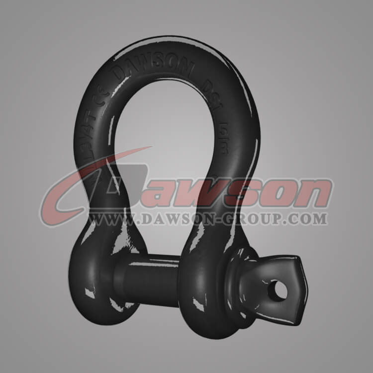 US Type Drop Forged Bow Shackle with PU Protection for Towing Strap and Recovery Strap, Alloy Steel Anchor - Dawson Group Ltd. - China Manufacturer, Supplier, Factory