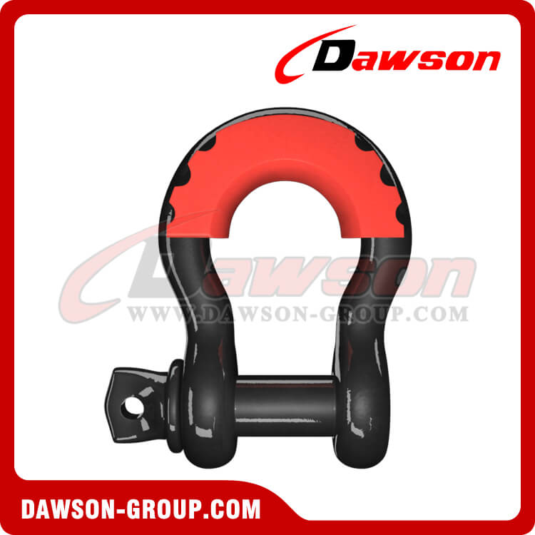 Drop Forged Bow Shackle with PU Protection for Towing and Recovery Strap - Dawson Group Ltd. - China Manufacturer, Supplier, Factory