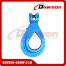 DS1006 G100 6-22MM European Type Forged Clevis Self-Locking Hook for Lifting Chain Slings