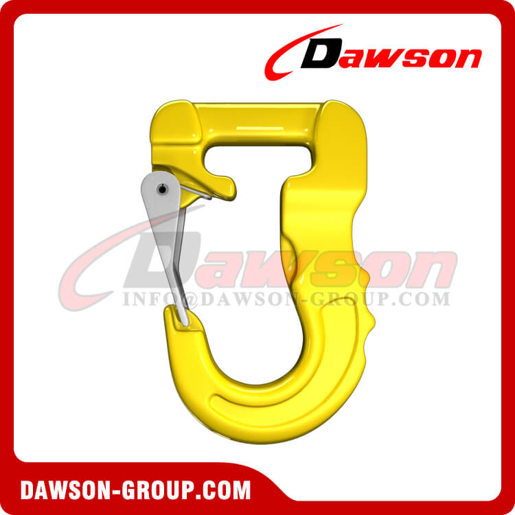 Grade 100 Web Sling Hook, G100 Synthetic Alloy Round Sling Hook 3T - Dawson Group Ltd. - China Factory