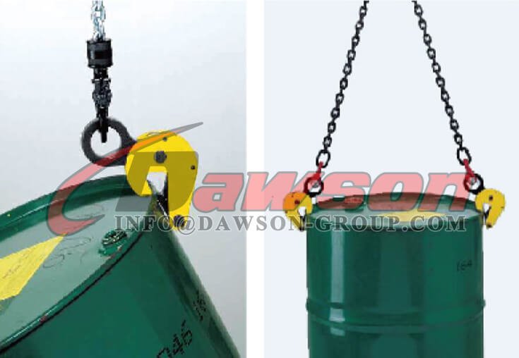 Steel Oil Drum Clamp for Lift and Transport Drum, Drum Clamp China