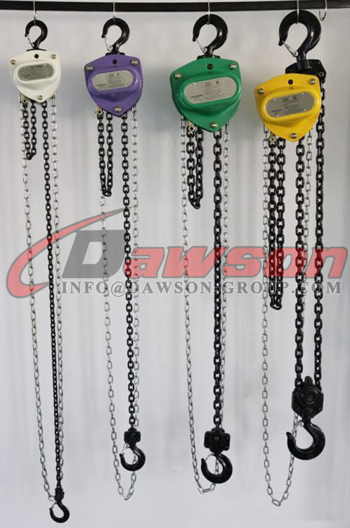 Chain Block, Chain Hoist - Dawson Group Ltd. - China Manufacturer, Supplier