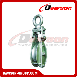 DS-B006 Snatch Block With Eye Self-Locking For Manila Rope