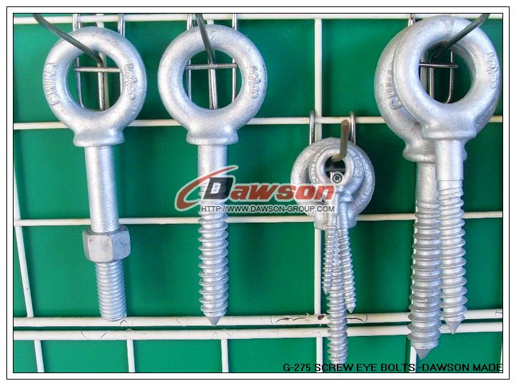 G-275 screw eye bolts G275 - Dawson Group Ltd. - China Manufacturer, Supplier 