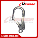 DS9119A 105g Aluminum Hook, Aluminum Steel Snap Hook