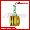 DS-B141 JIS Ship's Wooden Block Double With Shackle