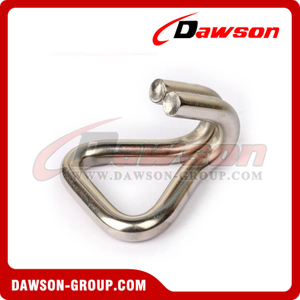 DSWH25081 BS 800KG / 1760LBS Stainless Steel Double J Hooks