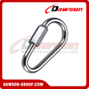 Zinc Plated Pear Shaped Quick Link