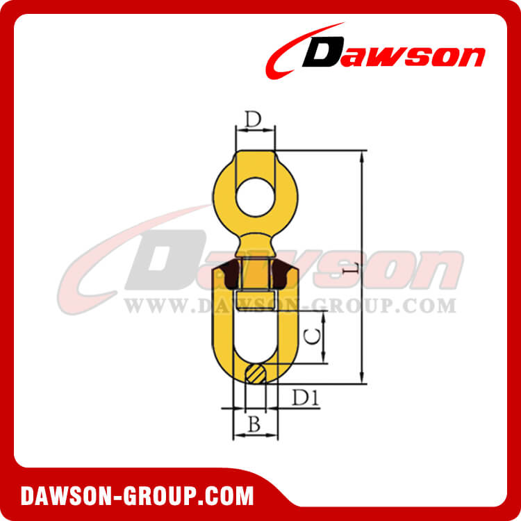 DS231 WELDED SWIVEL - DAWSON GROUP LTD. - CHINA MANUFACTURER, FACTORY