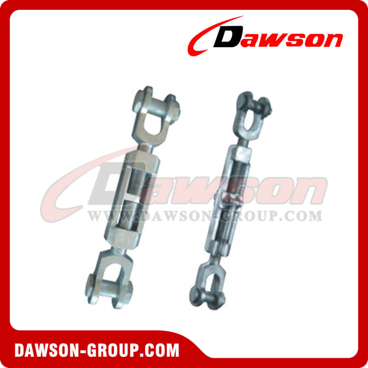 Heavy Duty Open Turnbuckle with Jaw & Jaw UU Type Lashing Turnbuckle