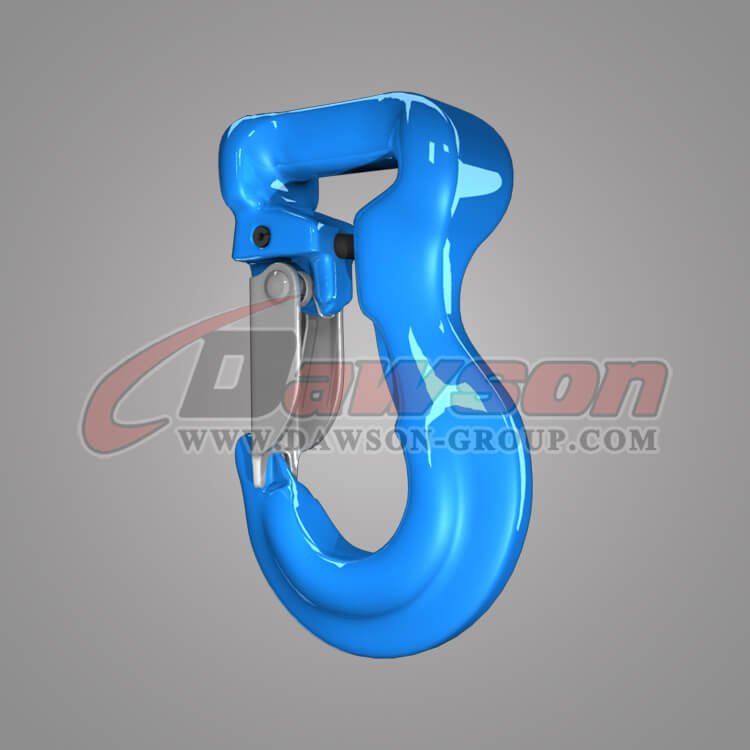 G100 Synthetic Sling Hook, Grade 100 Forged Alloy Steel Sling Hook for Lifting Slings - China Manufacturer, Supplier
