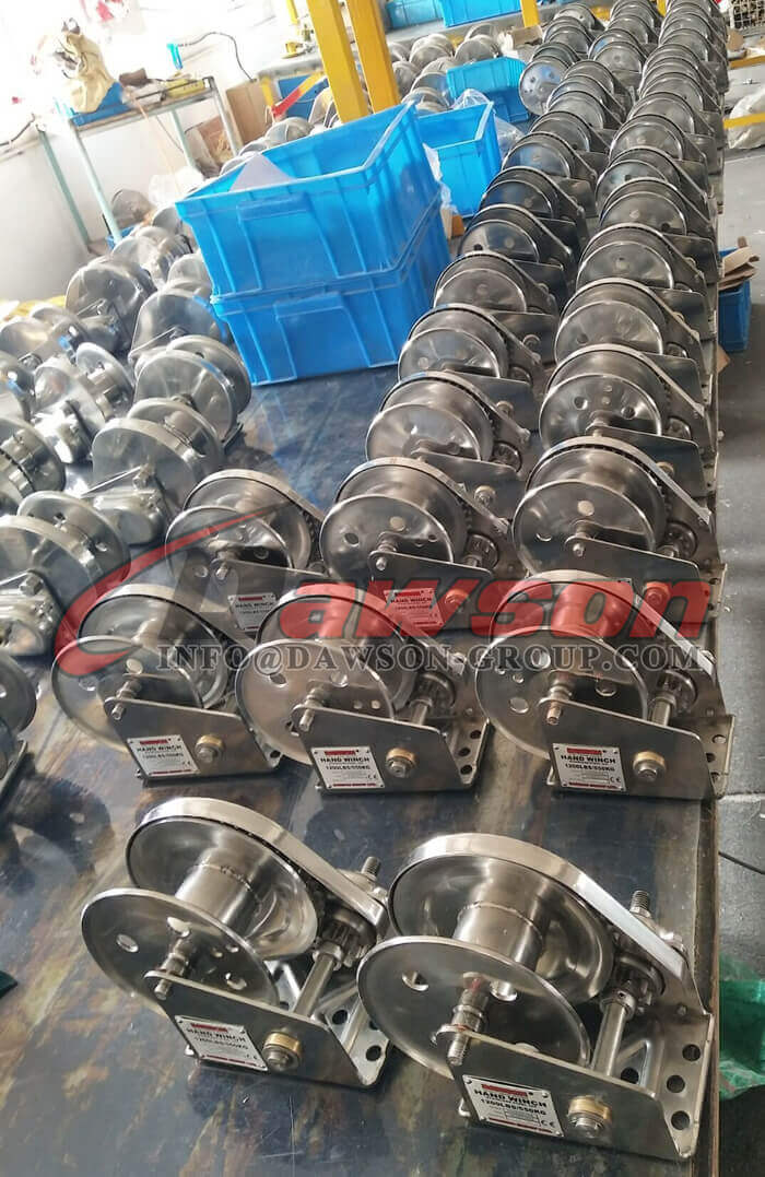 Stainless Steel Hand Winch for Pulling - Dawson Group Ltd. - China Manufacturer, Supplier