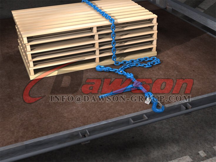 Application of G100 Forged Steel Clevis Type Ratchet Load Binder for Lashing - Dawson Group Ltd. - China Supplier, Factory