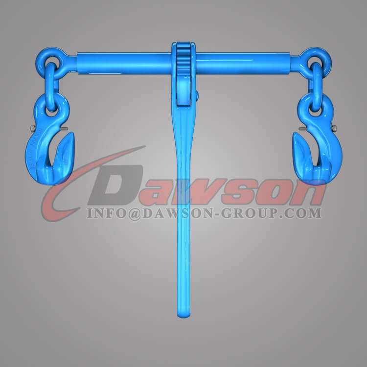 Grade 100 Ratchet Type Load Binder with Safety Hooks for Lashing - Dawson Group Ltd. - China Manufacturer